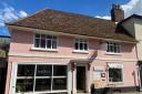 The ground floor is occupied by a tea room