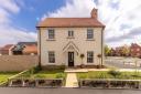 This home on Senliz Road in Alconbury Weald is for sale at a guide price of £425,000