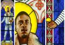 See this extraordinary stained glass art work by Kehinde Wiley at Ely Stained Glass Museum.