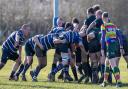 St Ives hold up the Vipers maul in Midlands Two East (South).