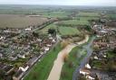 Alconbury where the brook was the subject of a flood alert