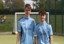 Ben Knights (left) and Luca Moor of St Neots Hockey Club have been selected for Cambridgeshire\'s elite performance squad.