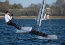 Hugh Macgregor was in dominant mood for Grafham Water Sailing Club at the Ronstan A-Class Catamaran National Championship.