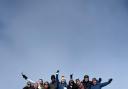 The SR Fitness Team at the top of Ben Nevis.