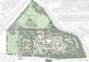 Illustrative masterplan of Girton College student accommodation development. Image taken from planning documents.