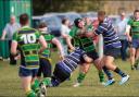 St Ives Number eight, Michael Sykes, was shown a controversial yellow card midway through the first half for a high shot on Roger Shakespeare.