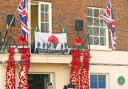 The Armistice Day service took place on November 11.