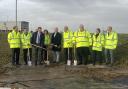 Mr Browne attended a ceremony this week to mark the 'breaking of ground' at the Black Cat Roundabout.