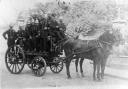 A horse drawn pumping engine in Hunts c 1900.