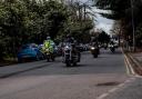 Cambridgeshire Police's Road Policing Unit were on hand during the Easter Toy Run.