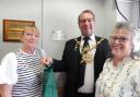 The Mayor of Huntingdon Cllr Karl Brocket was given a tour of the centre.