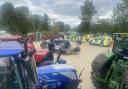 Almost 100 tractors turned up for the ‘Barry Gowler Memorial Tractor Road Run’ around Ramsey, Warboys and the surrounding villages on June 30.