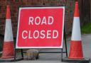 The B660 Station Road is closed to all motor vehicles until July 19