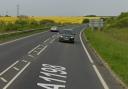 The incident happened on the A1198 Papworth Everard Bypass.