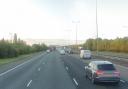 The crash happened on the A1 northbound carriageway near Sawtry.