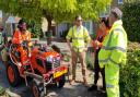 The council’s first weed treatment programme began in June across the county