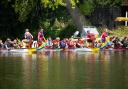 Teams battled it out at the St Neots Charity Dragon Boat Race day.