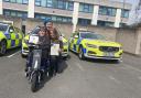 Samson, Leo and Lynnette with their certificates.