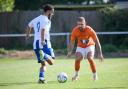 Mullins takes on his marker during Saturday's game.