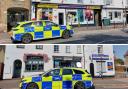 Somersham and Hartford Post Offices were both robbed this morning.