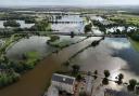 Parts of Huntingdonshire saw significant flooding following torrential rain.