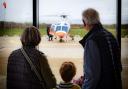 Visitors got to see Magpas Air Ambulance up close