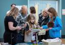 Families join Wildlife Trust event to learn about hedgehogs