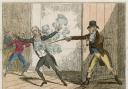 John Bellingham assassinating the Rt Hon Spencer Perceval in the Lobby of the House of Commons, 11 May 1812.