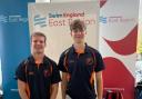 St Ives Swimmers L-R Josh Marshall and Ewan Thompson who took part in the championships at the weekend.