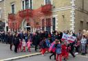 St Ives Rainbows did unit proud at town's Remembrance parade.