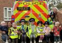 Officers visit nursery to talk about their role