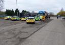 Cambridgeshire Police were called to Molesworth after shouting and banging could be heard from a lorry.