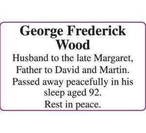 George Frederick Wood