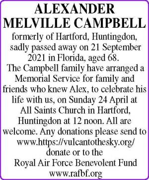 ALEXANDER CAMPBELL