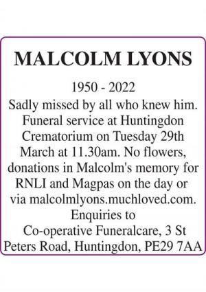 MALCOLM LYONS