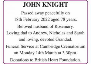 JOHN KNIGHT