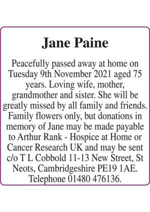 Jane Paine