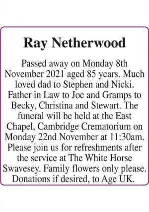 Ray Netherwood