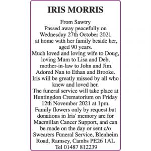 IRIS MORRIS