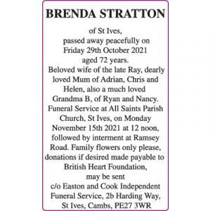 BRENDA STRATTON