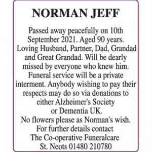 NORMAN JEFF