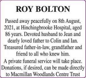 ROY BOLTON