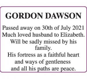 GORDON DAWSON