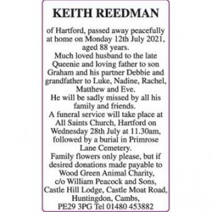 KEITH REEDMAN