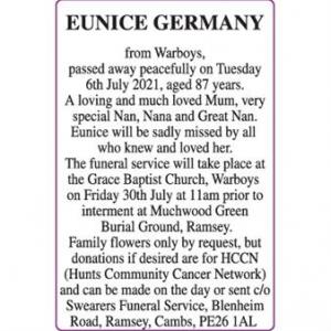 EUNICE GERMANY