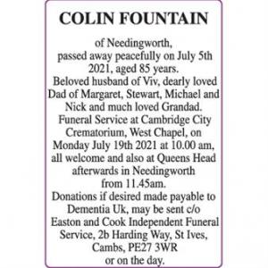 COLIN FOUNTAIN