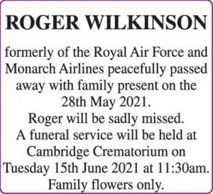 ROGER WILKINSON