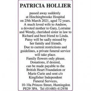 PATRICIA HOLLIER