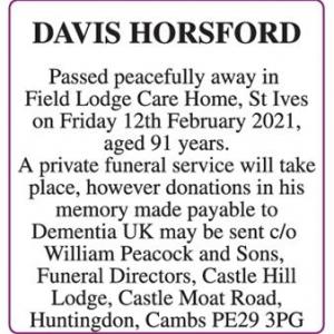 DAVIS HORSFORD