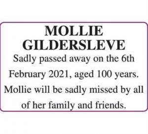 MOLLIE GILDERSLEVE